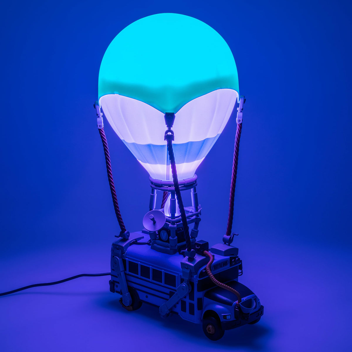 Paladone Fortnite Battle Bus Light color-changing mode delivers customizable ambience.