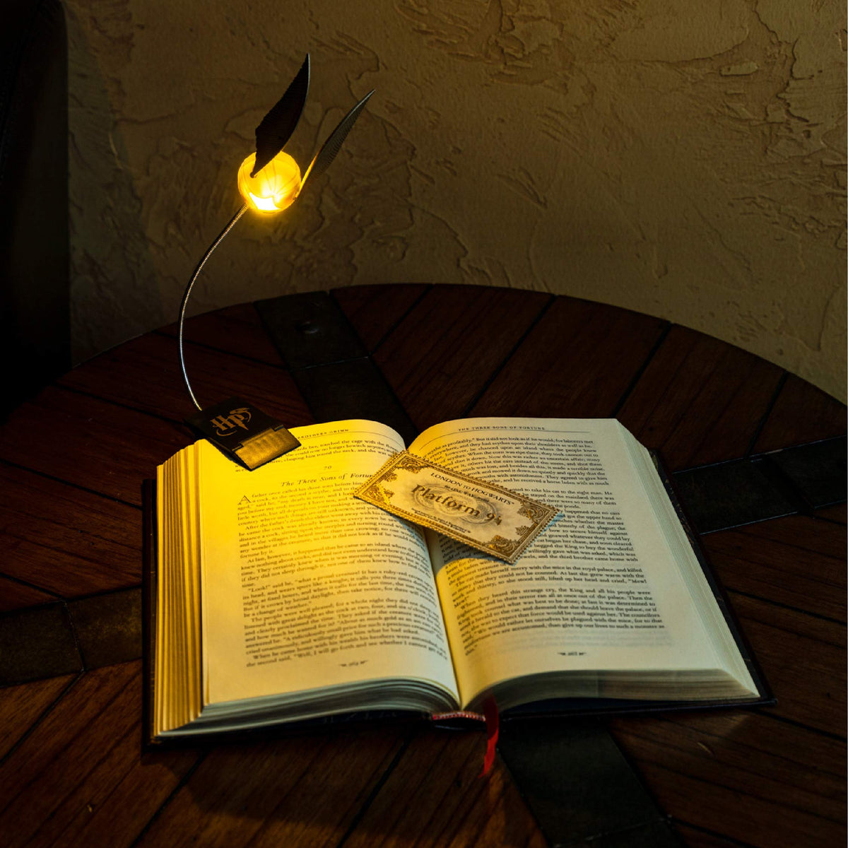 Paladone Lumi Clip lightweight for late-night reading sessions.