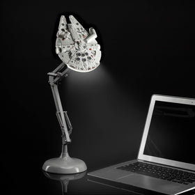 Paladone Millennium Falcon desk display as a collectible decor piece