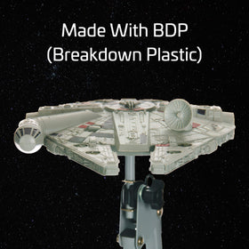Paladone Millennium Falcon lighting ambience enhances a themed desk