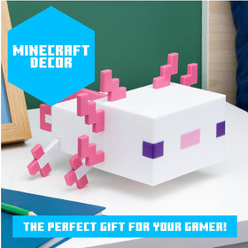 Exclusive Paladone Minecraft Axolotl Light design with playful, authentic styling.