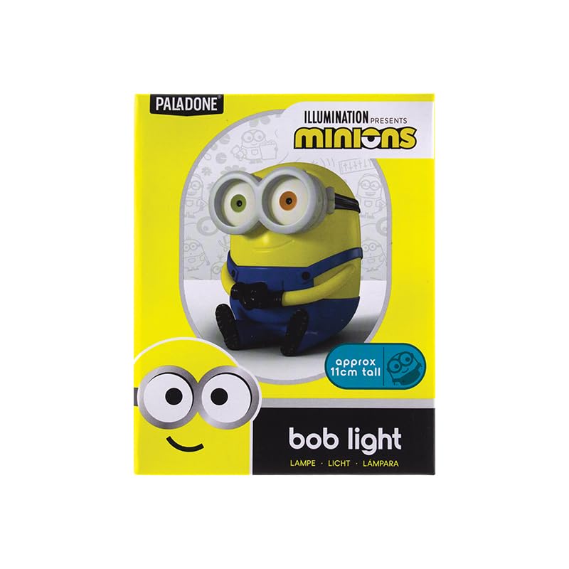 Paladone Minions Bob Light adds playful night-time ambiance.
