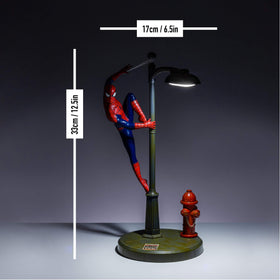 Paladone Spider-Man light illuminated for bedside use as a gentle night-light