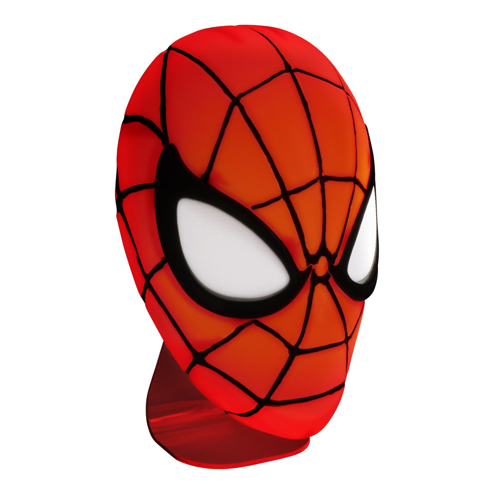 Paladone Spider-Man mask light shows hero design, ideal for desks