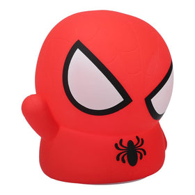 Rechargeable Paladone Spiderman lamp with USB cable enabling cordless lighting anywhere.