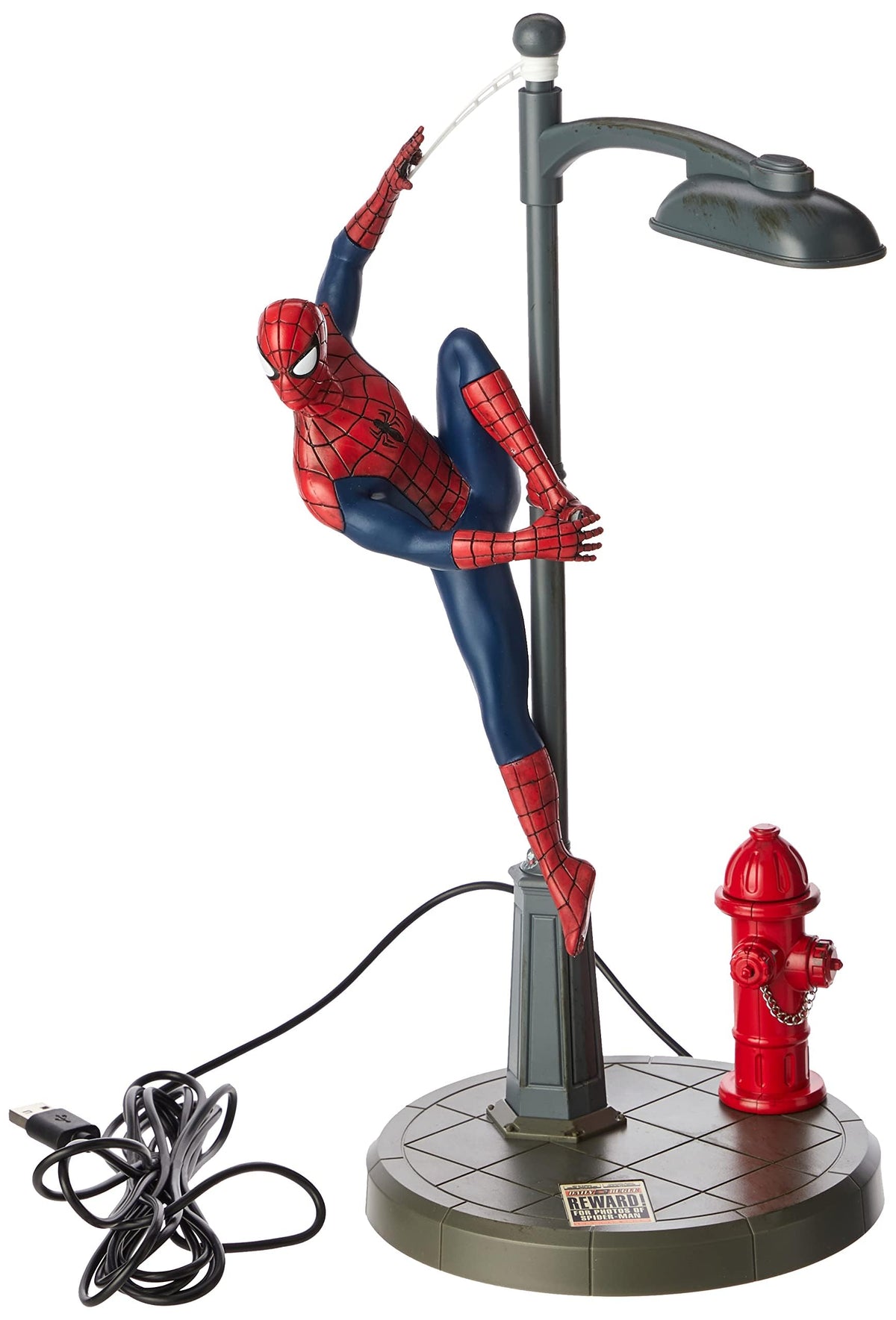 Paladone Spider-Man table light brightening study sessions with heroic vibe