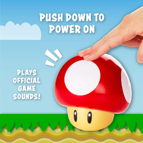 Paladone collectible mushroom light ideal for Mario fans and collectors.