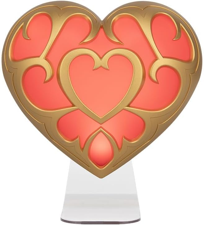 Paladone Zelda Heart Container Light wall mount option
