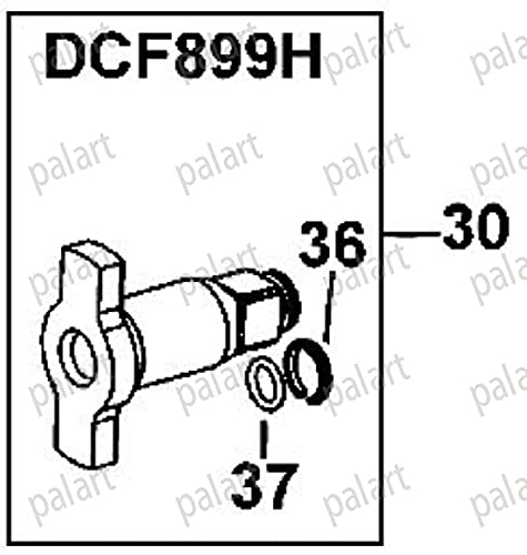 Palart shaft-width guide helps verify correct installation.