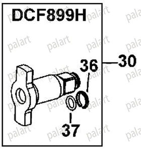 Palart shaft-width guide helps verify correct installation.
