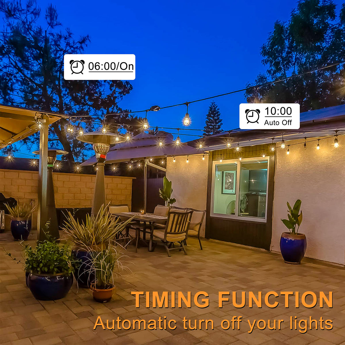 Palawell dimmer 600W output powers multiple fixtures easily.