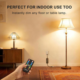 Palawell indoor-outdoor dimmer switch for versatile lighting control