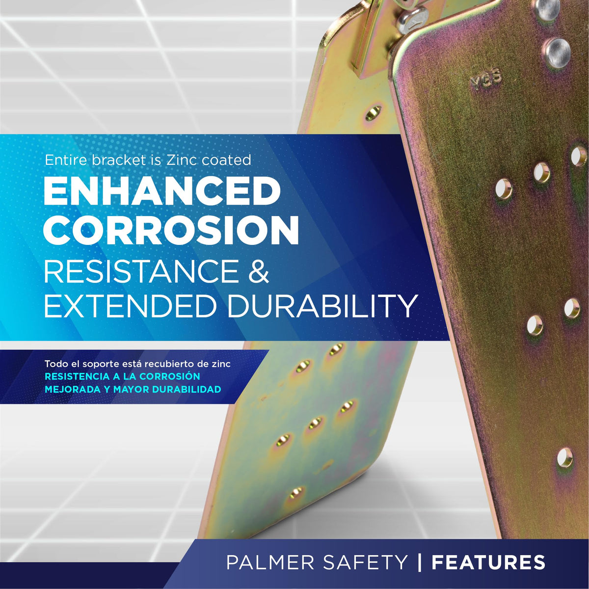 Palmer Safety ANSI Z359.18-2017 compliant roof anchor for standards-aligned work.