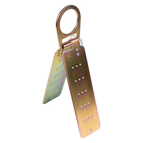 Palmer Safety reusable roof anchor bracket with stamped D-ring for secure fall protection.