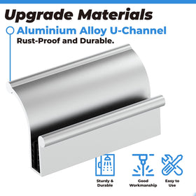 PalpitateC humidity-resistant chrome handle designed for moisture-rich bathrooms.