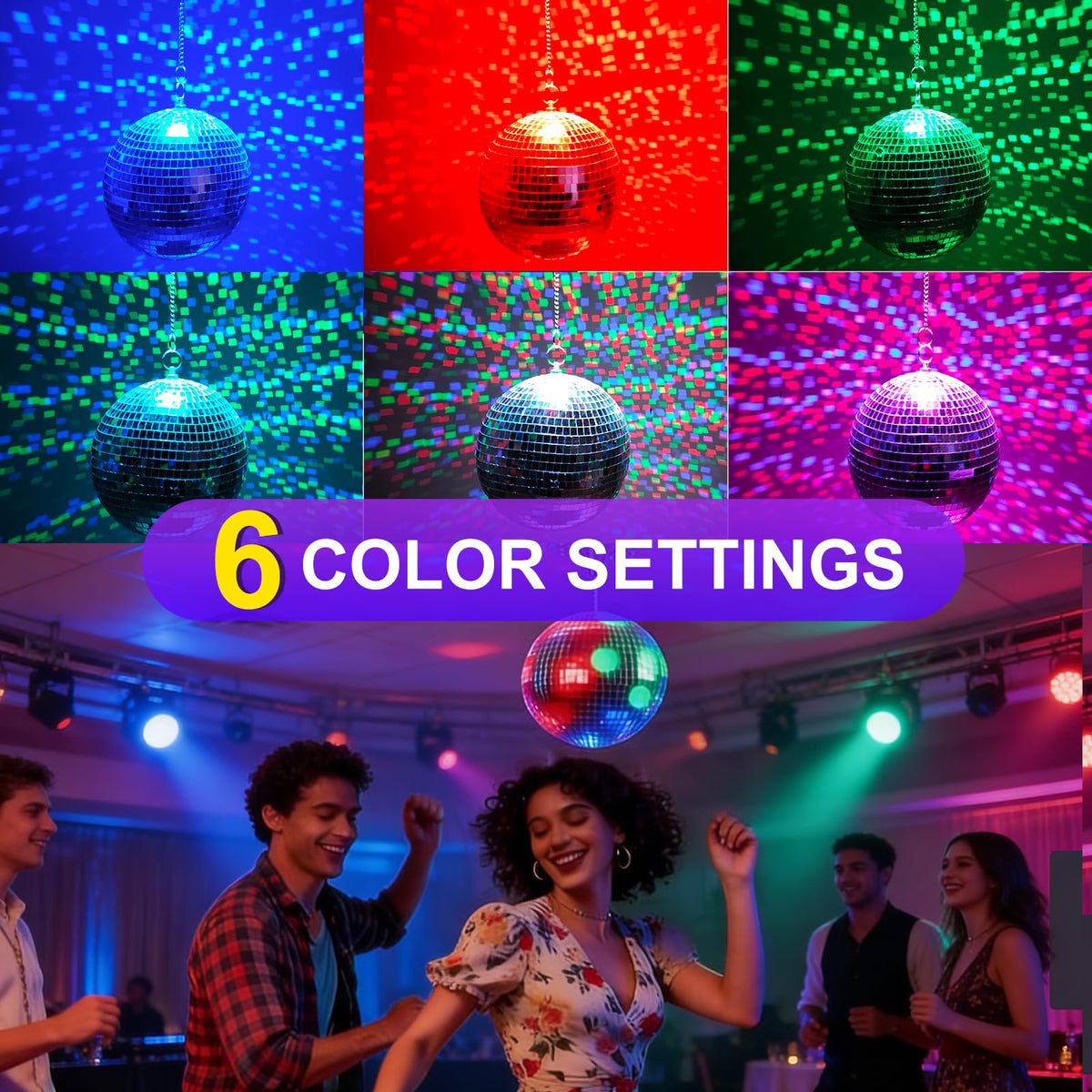 Palujorty motor highlighting 30 LEDs for vibrant lighting.