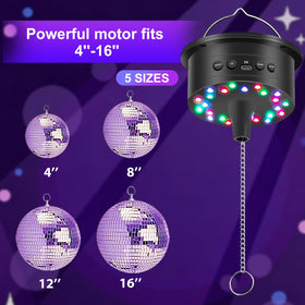 Palujorty USB-powered motor suitable for indoor events.
