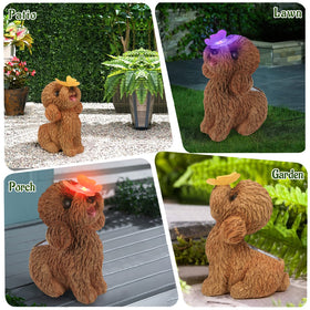 PaLuQiYa garden statue enhances yard charm and curb appeal
