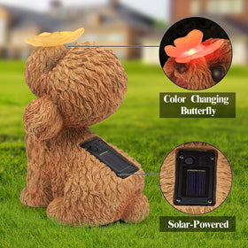 PaLuQiYa solar-powered LED lighting activates automatically at night