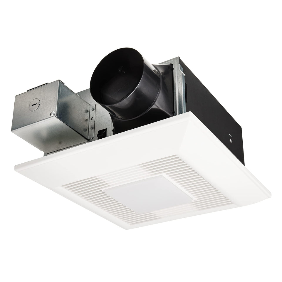 Panasonic WhisperFit FV-0511VFL1 with dimmable LED light for energy-efficient bathroom illumination