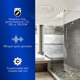 Panasonic WhisperGreen Select condensation sensor helps humidity-aware operation
