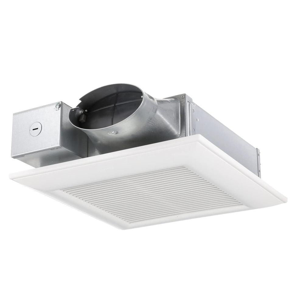 Panasonic WhisperValue DC motor delivers efficient, low-noise performance for bathrooms