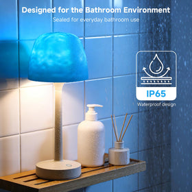 PandaTOP color-changing lamp offers 16 RGB colors for mood lighting.