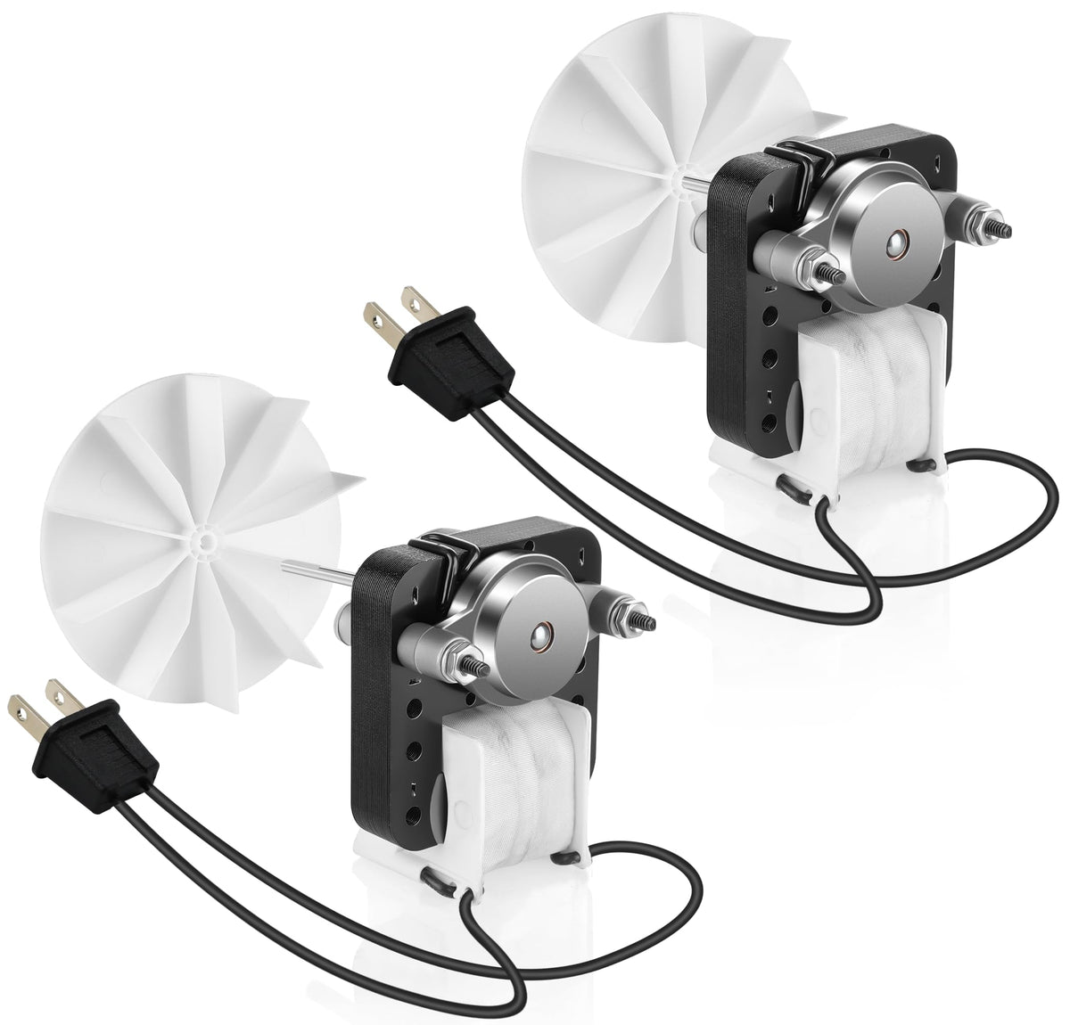 PANDEELS SM550 motor with 2 prong plug enables quick, straightforward installation.