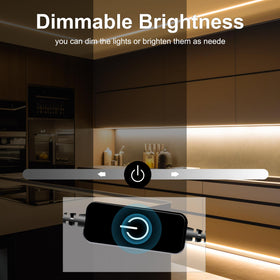 Pandery COB LED Strip TV backlight reduces eye strain