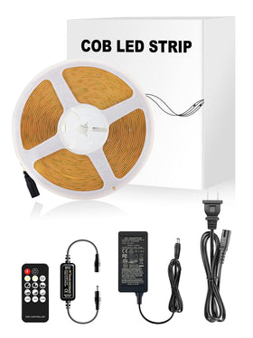 Pandery LED strip high CRI 90 warm white enhances color accuracy.