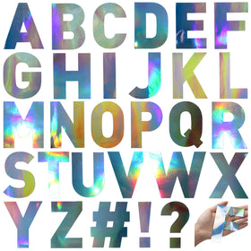 Panelee large letter stickers full set for bold classroom or home decor labeling