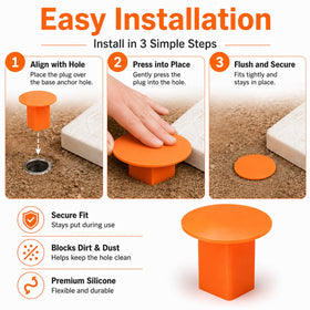 Pangda orange easy-install design allows fast placement on base pipelines