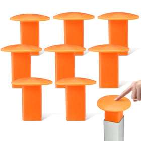 Pangda orange umbrella-top base plugs enhance field visibility and easy placement