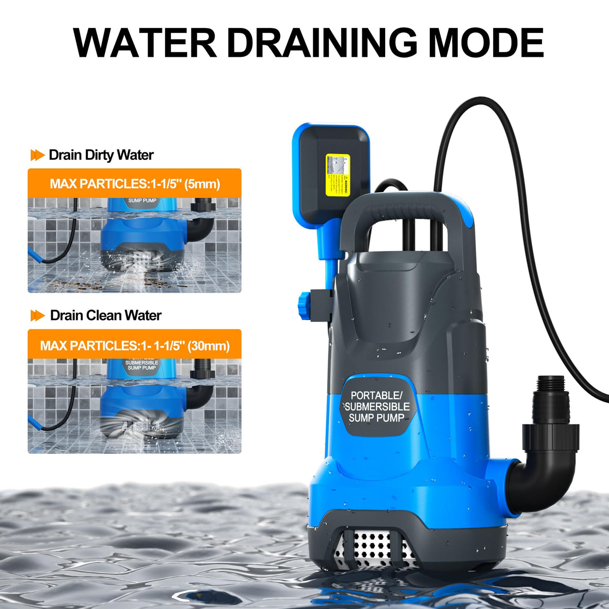 PANRANO durable thermoplastic body resists impact for long-life operation