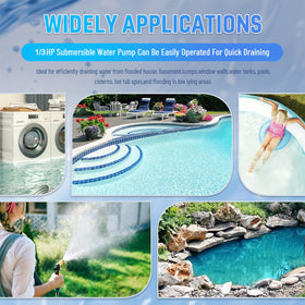 PANRANO suitable for basements, pools, ponds, and garden drains