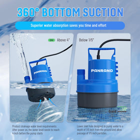 PANRANO portable design with ergonomic handle enables easy transport