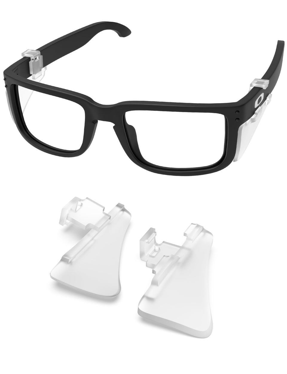 PapaViva side shields for Oakley Holbrook OO9102 reduce side glare and UV exposure