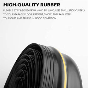 Papillon EPDM weather strip endures extreme temperatures without cracking.