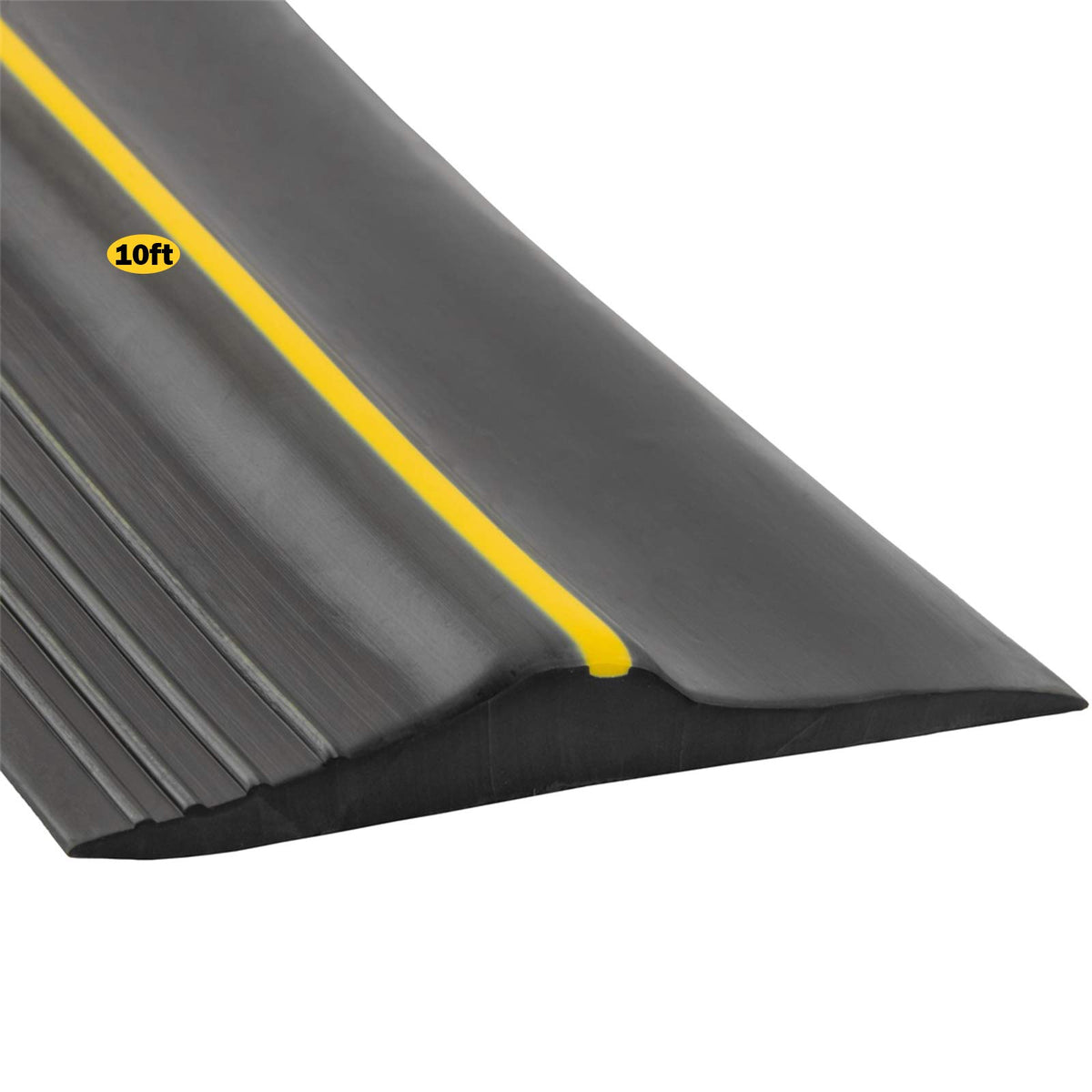 Papillon garage door bottom seal 10ft roll seals the threshold against rain.