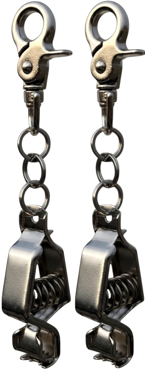 ParaDance construction metal glove clips securely attach gloves on belts during demanding jobs