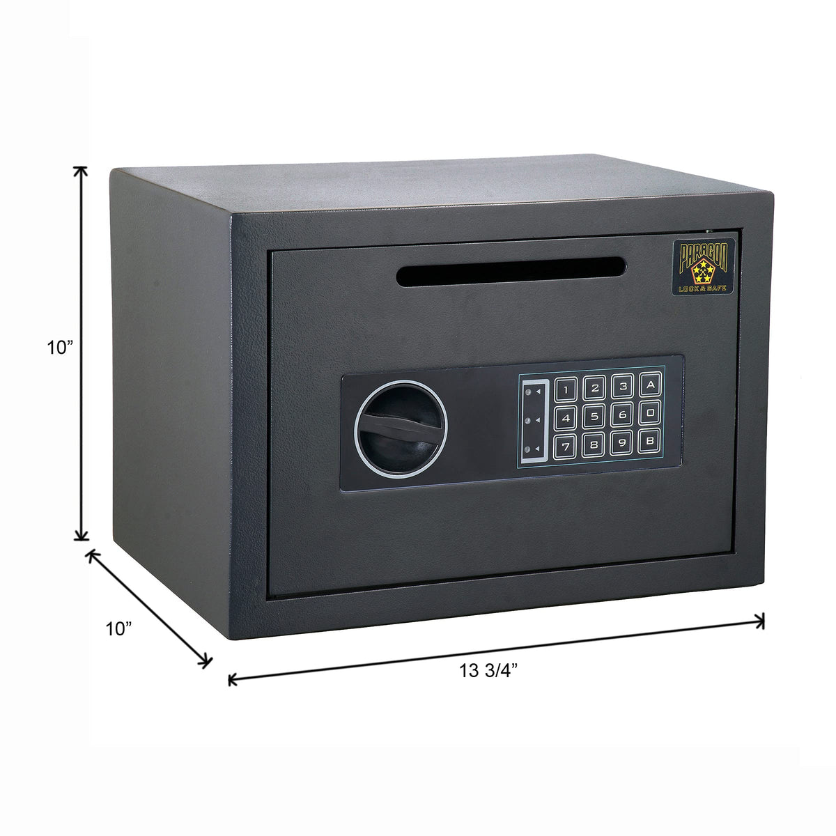 Paragon Drop Safe automatic lock alarm for repeated incorrect attempts