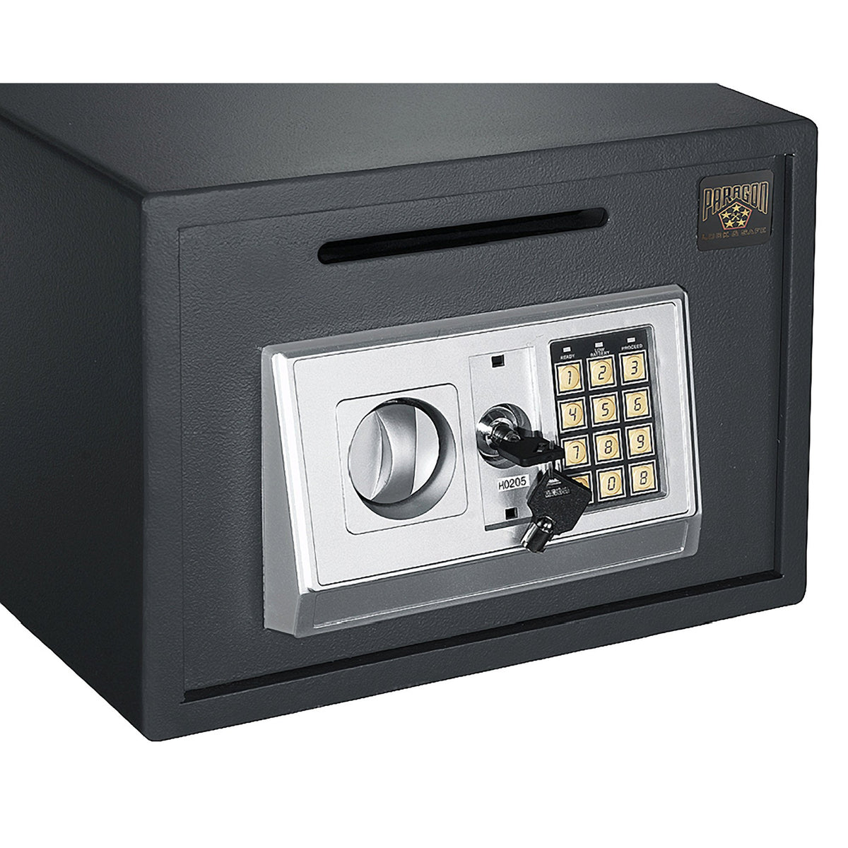 Paragon 7875 dark gray finish blending with home or office decor