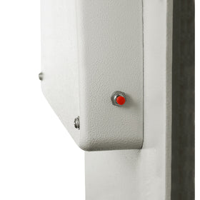 Paragon In-Wall Safe alarm indicator signaling potential tampering