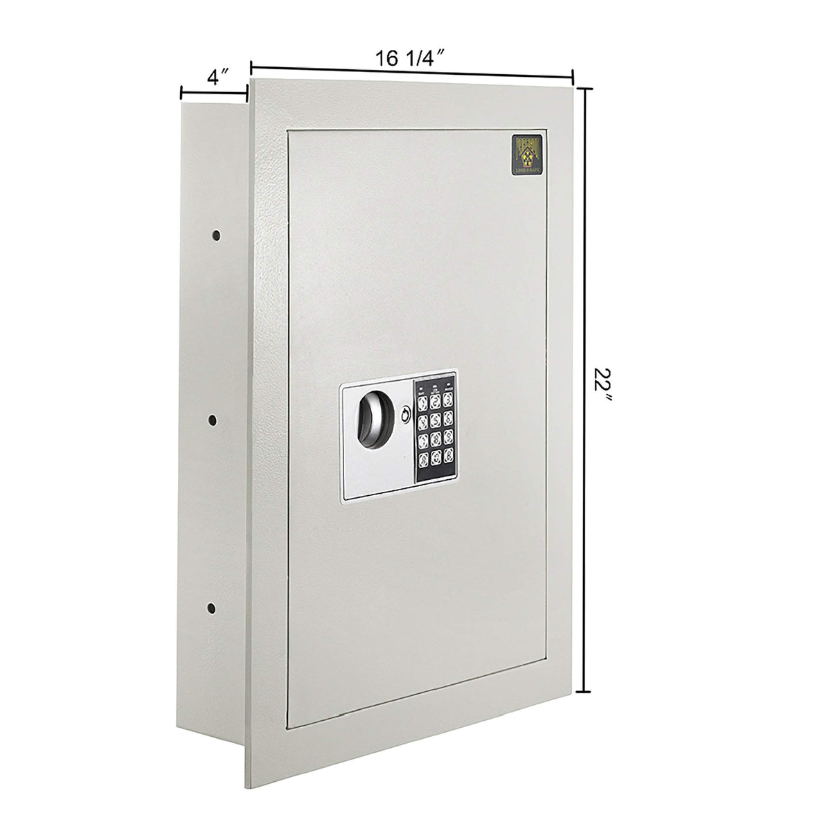 Paragon In-Wall Safe installed between studs for space-saving security