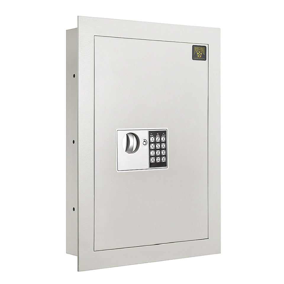 Paragon In-Wall Safe with keypad front view showing secure access