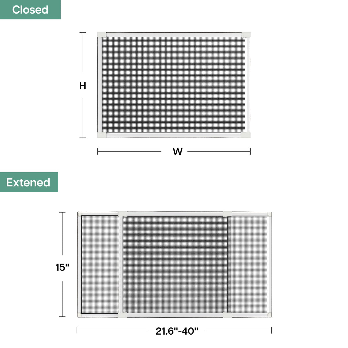 Paramondo fiberglass mesh detail demonstrates strong, breathable insect barrier.