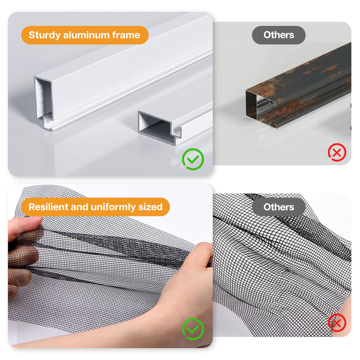 Cut-to-fit design demonstration for precise sizing on custom window openings by Paramondo.