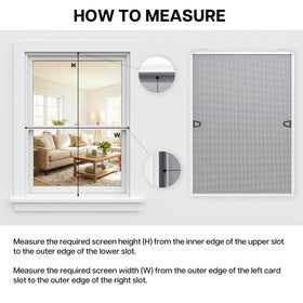 Fiberglass screen mesh in use with Paramondo kit for clear views and insect protection.