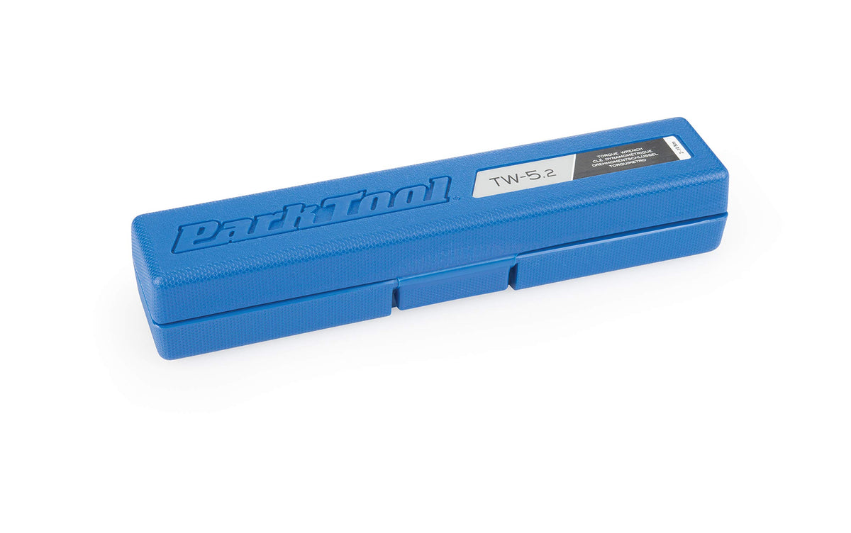 Park Tool TW-5.2 3/8-inch drive ratchet in action delivering accurate torque
