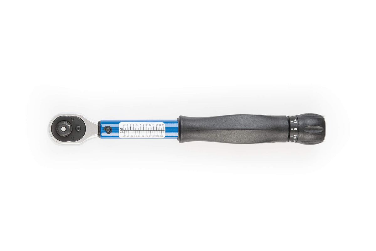 Park Tool TW-5.2 dial preset closeup enabling quick torque settings